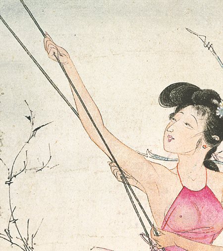 太湖-胡也佛的仕女画和最知名的金瓶梅秘戏图